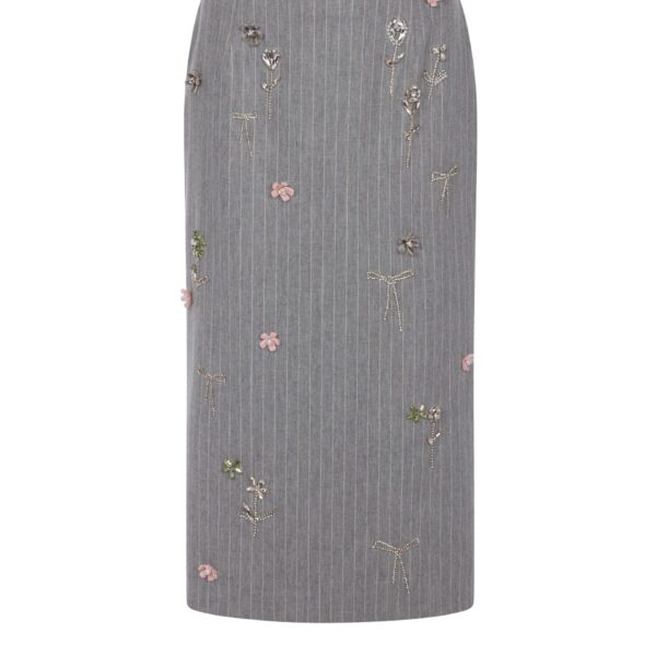 Bernadette Skirt Rox Multi-Crystal Embroidery