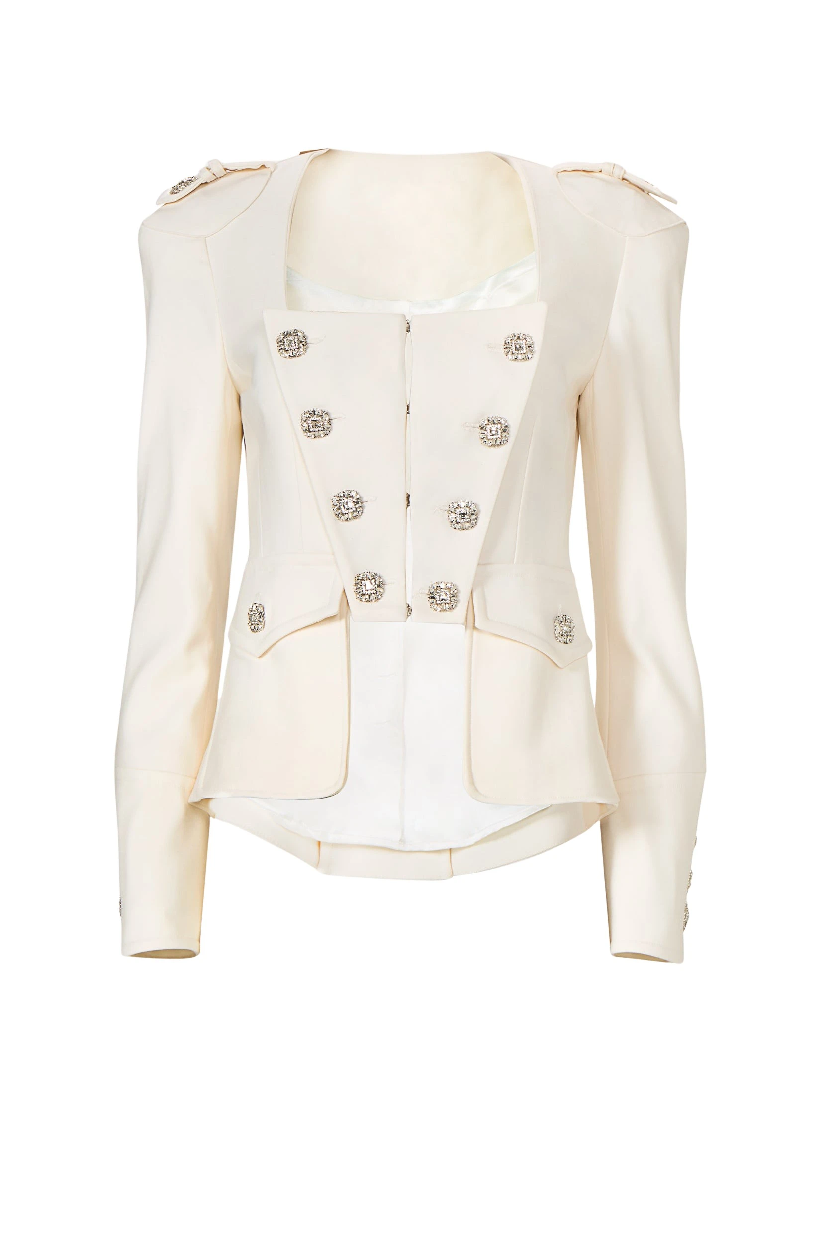 Bettina-Lightweight-Wool-Blazer-Costarellos-Jackets63573_nobg Costarellos Jackets - Romantic Greek Lace - Shop at Coveti