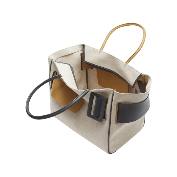 Natural/Peanut Butter/Marine - Boyy Bags - Oversized Buckle Bag - Shop at Coveti
