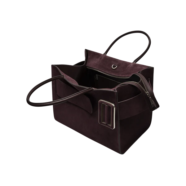 Red Plum - Boyy Bags - Oversized Buckle Bag - Shop at Coveti