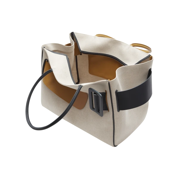 Natural Peanut Butter Marine - Boyy Bags - Oversized Buckle Bag - Shop at Coveti