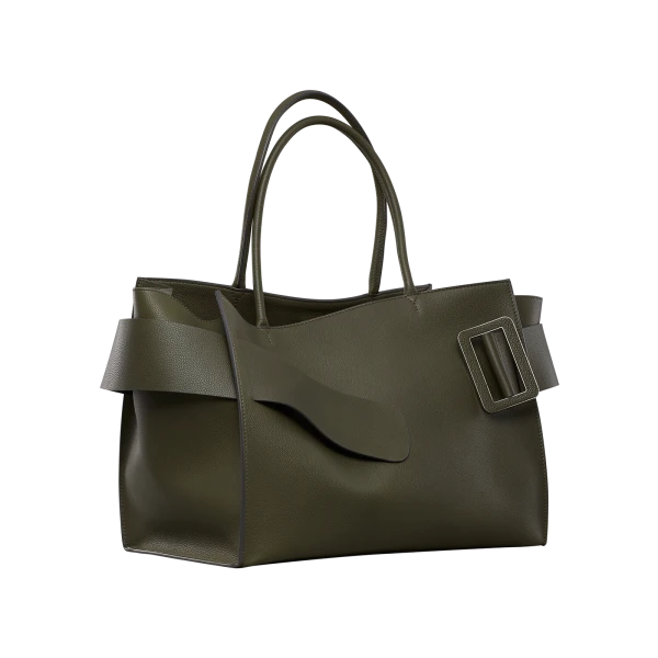 Hojicha - Boyy Bags - Oversized Buckle Bag - Shop at Coveti