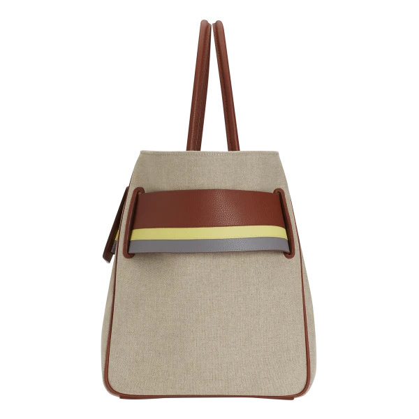 Sorrel Popcorn Grey Flannel - Boyy Bags - Oversized Buckle Bag - Shop at Coveti