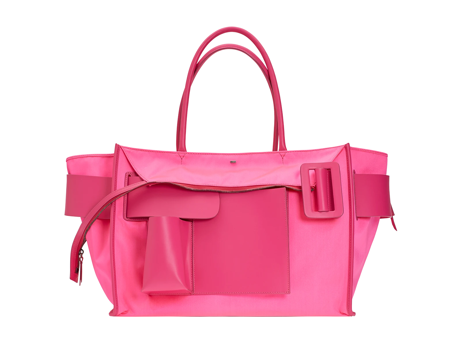 Boyy-Bobby-Weekend-Soft-Nylon-Inside-Out-Neon-Pink-Coveti BOYY Bobby Weekend Soft