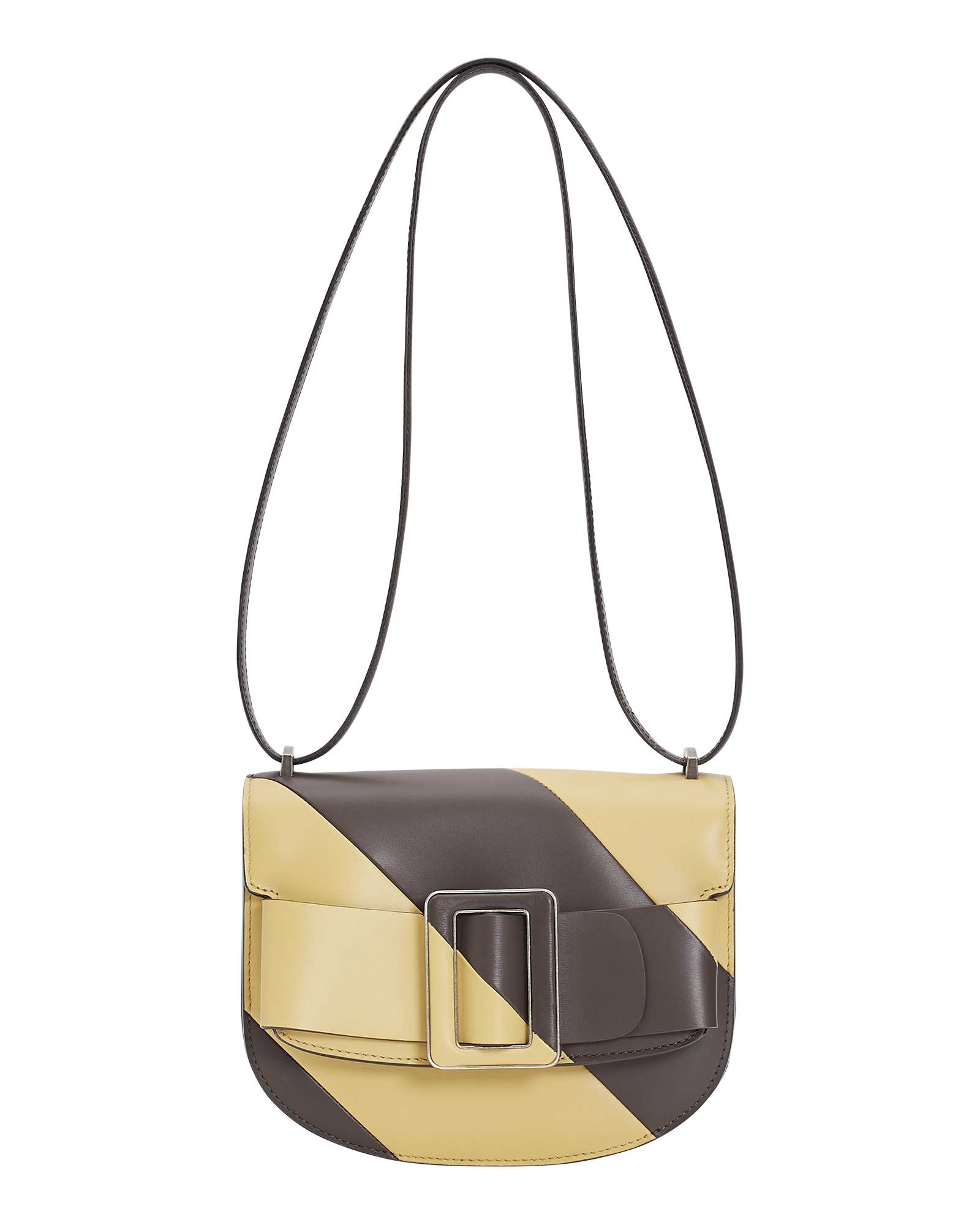 BOYY Buckle Saddle, Twill Stripe, Falcon/Polenta