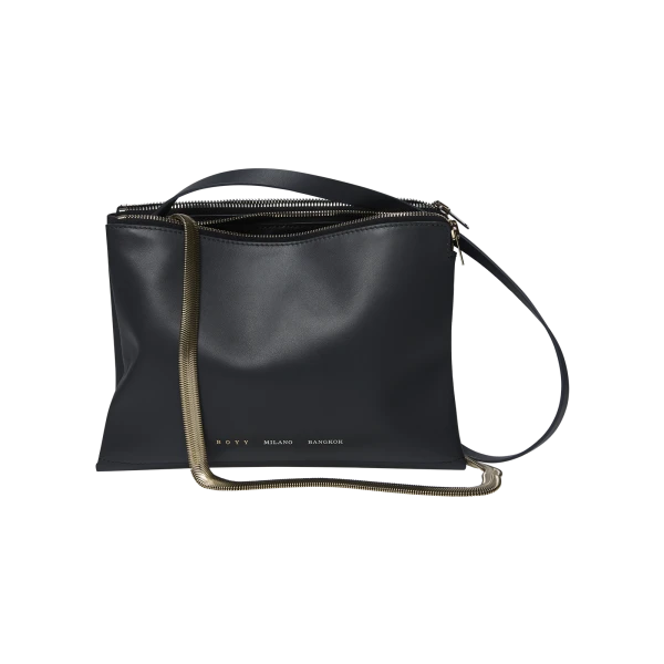 Black - Boyy Bags - Oversized Buckle Bag - Shop at Coveti