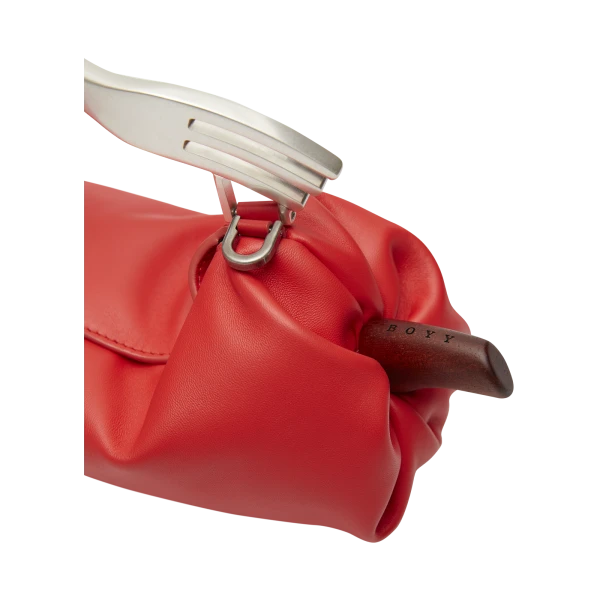 Poppy Red - Boyy Bags - Oversized Buckle Bag - Shop at Coveti