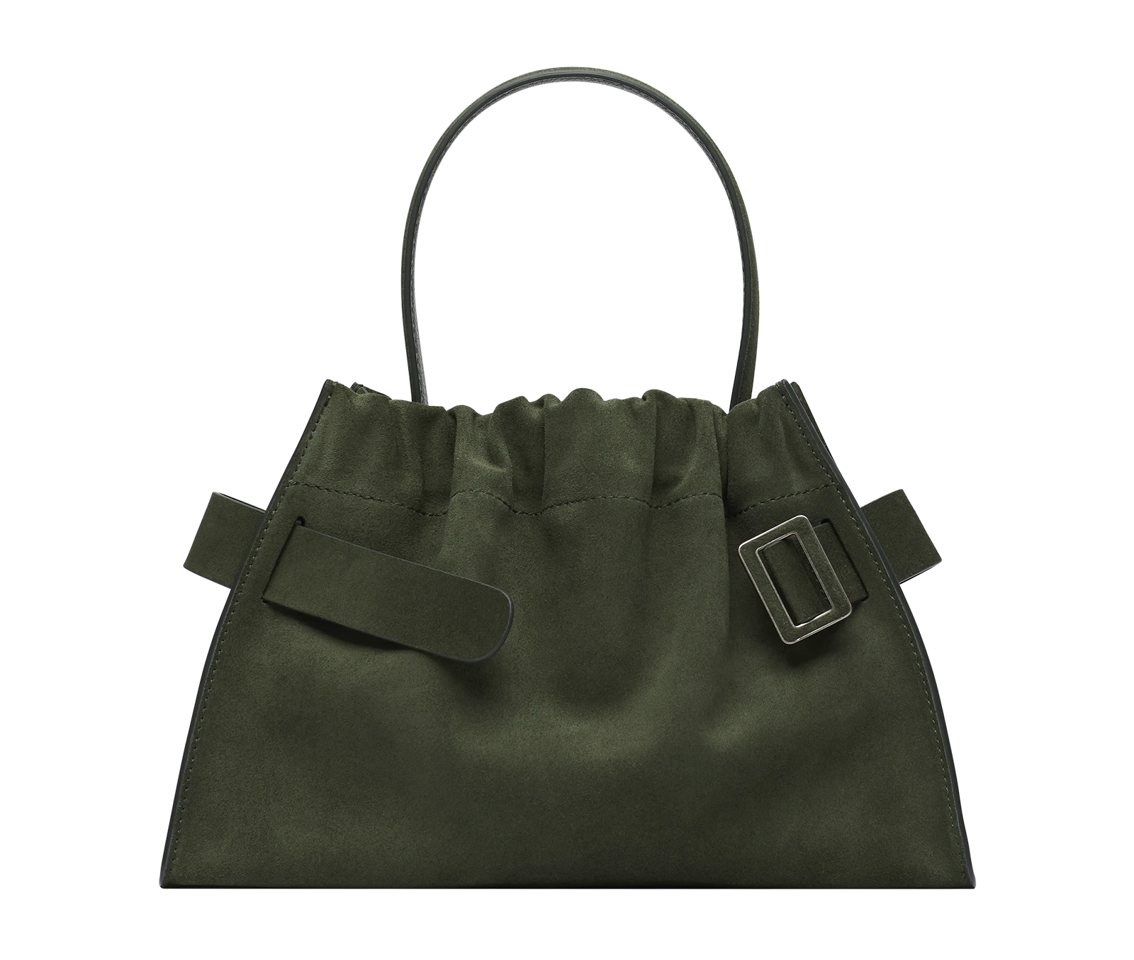 Boyy-Scrunchy-Satchel-Suede-Sage-Coveti BOYY Scrunchy Satchel