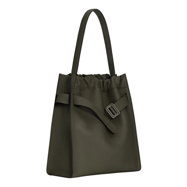 Hojicha - Boyy Bags - Oversized Buckle Bag - Shop at Coveti