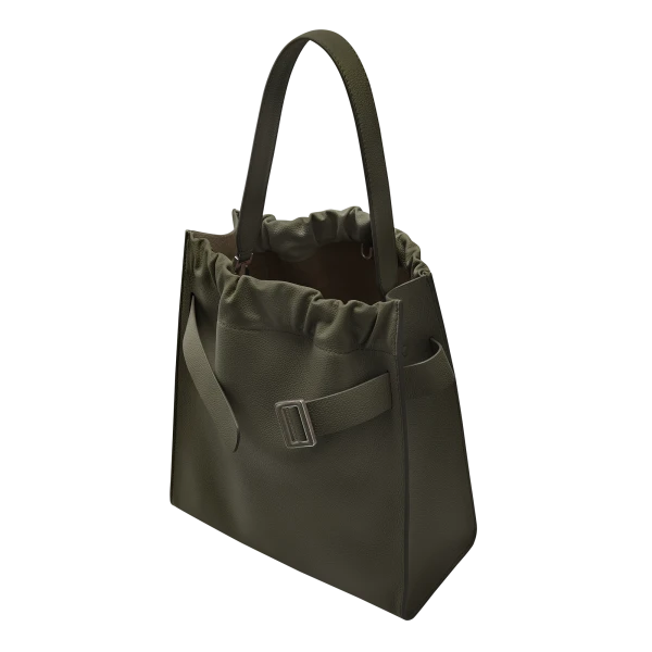 Hojicha - Boyy Bags - Oversized Buckle Bag - Shop at Coveti