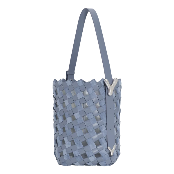 Muted Blue - Boyy Bags - Oversized Buckle Bag - Shop at Coveti