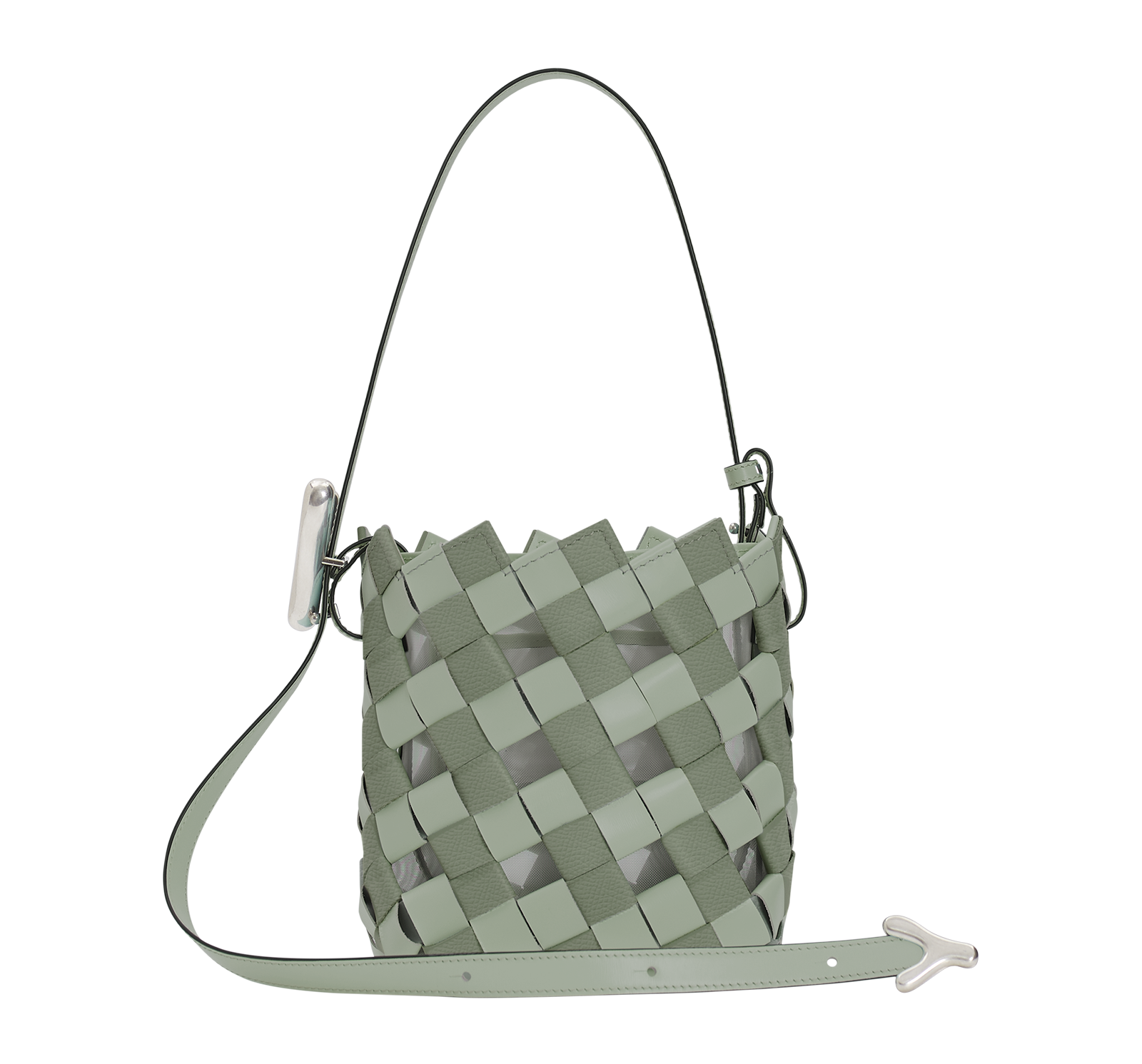 BOYY YY Bucket Woven, Celadon Pistachio