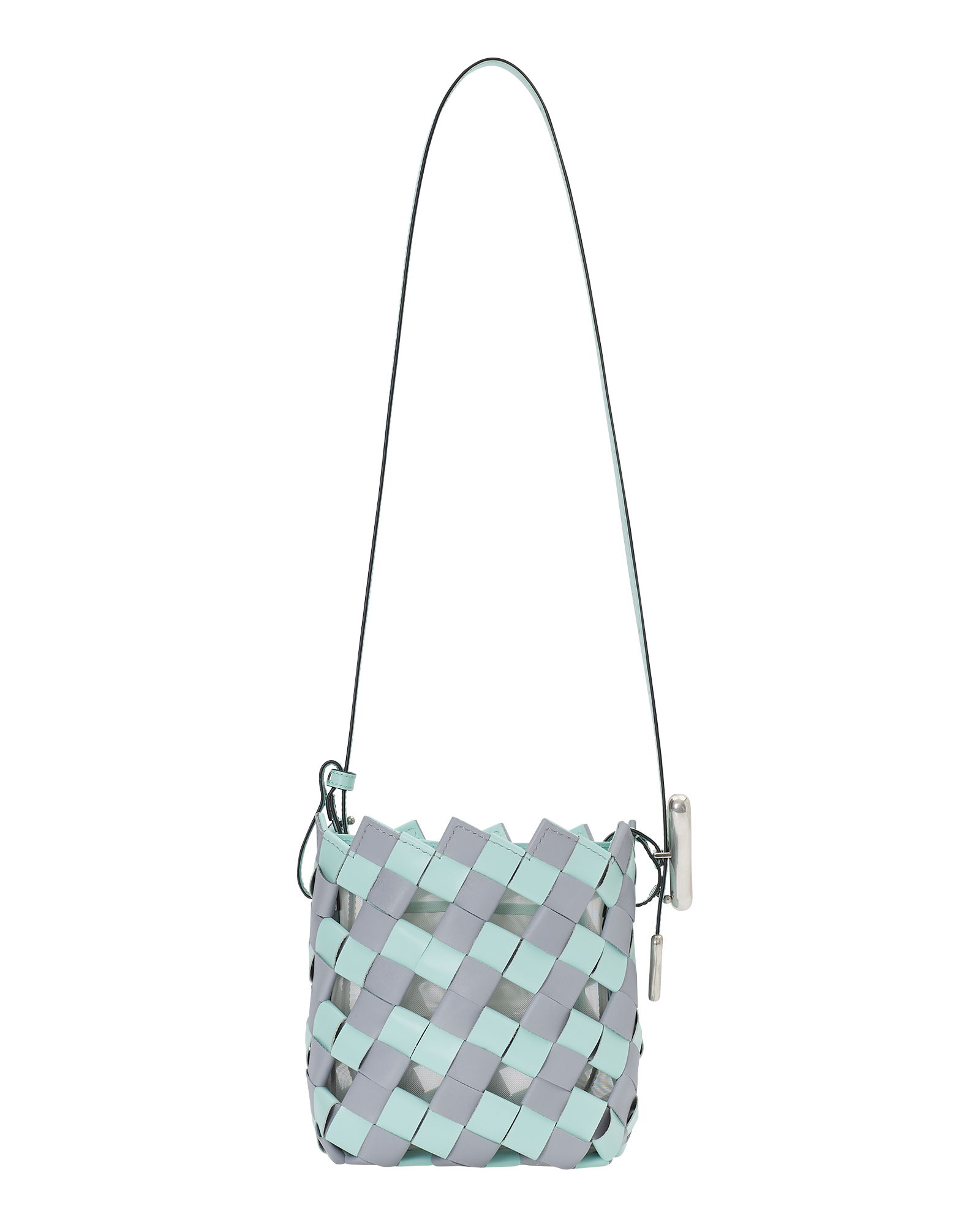 BOYY YY Bucket Woven, Mint Mist Grey