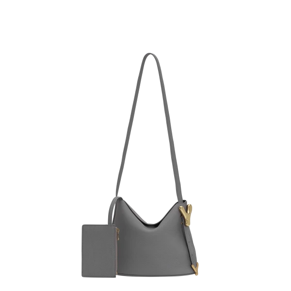 Gris - Boyy Bags - Oversized Buckle Bag - Shop at Coveti