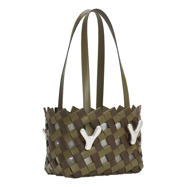 Caperi Khaki Brown - Boyy Bags - Oversized Buckle Bag - Shop at Coveti