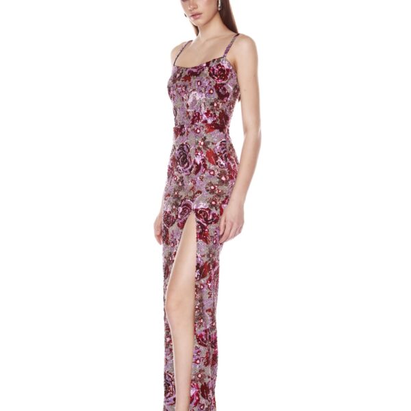 Bronx and Banco Dresses - Bronx and Banco Sequin Evening Dress - Natalie De'Banco Design - Shop at Coveti