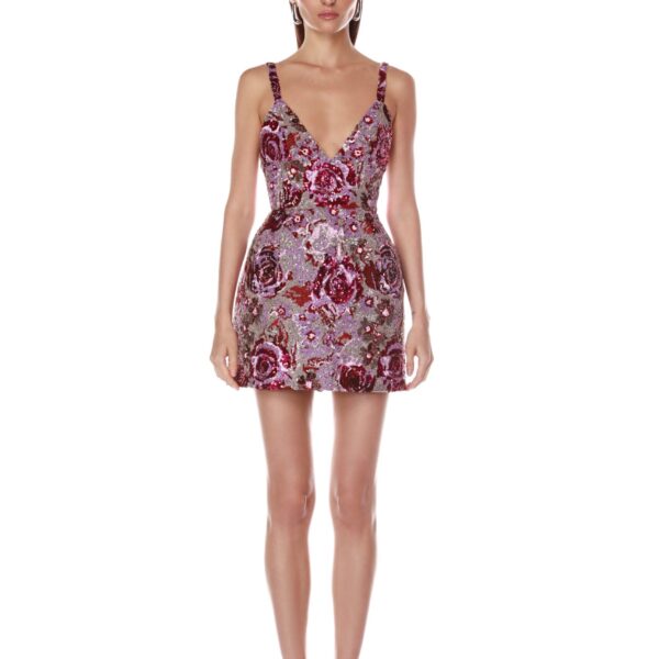 Bronx and Banco Dresses - Bronx and Banco Sequin Evening Dress - Natalie De'Banco Design - Shop at Coveti