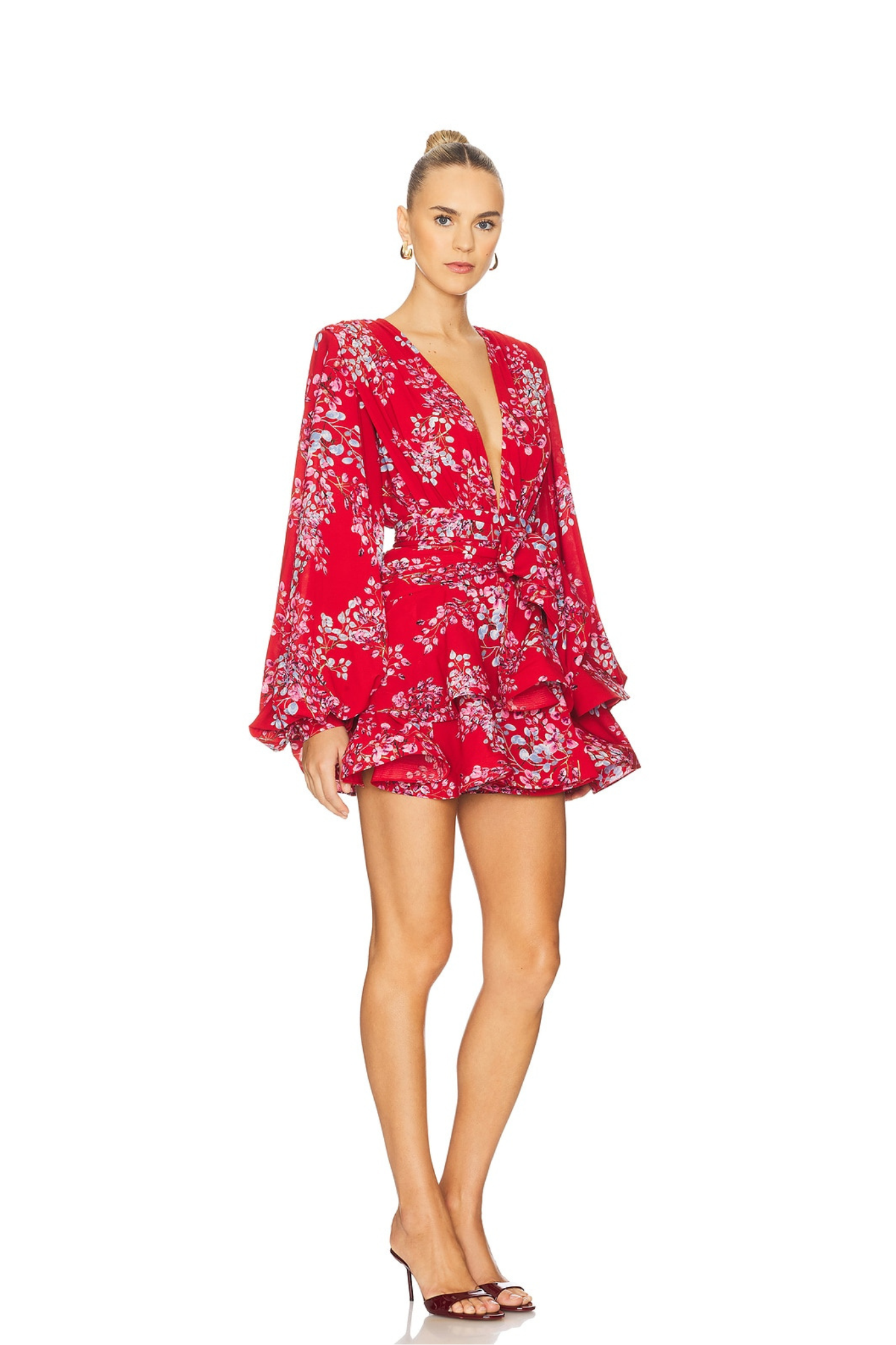Bronx and Banco Bedouin Cherry Blossom Mini Dress