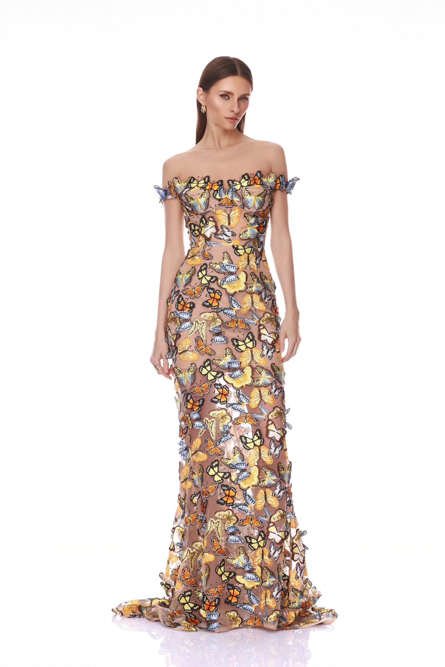 Bronx and Banco Dresses - Bronx and Banco Sequin Evening Dress - Natalie De'Banco Design - Shop at Coveti