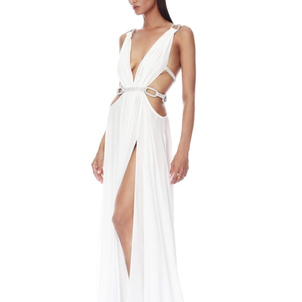 Bronx and Banco Dresses - Bronx and Banco Sequin Evening Dress - Natalie De'Banco Design - Shop at Coveti