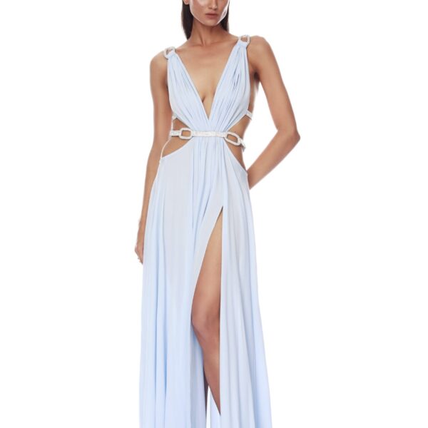 Bronx and Banco Dresses - Bronx and Banco Sequin Evening Dress - Natalie De'Banco Design - Shop at Coveti