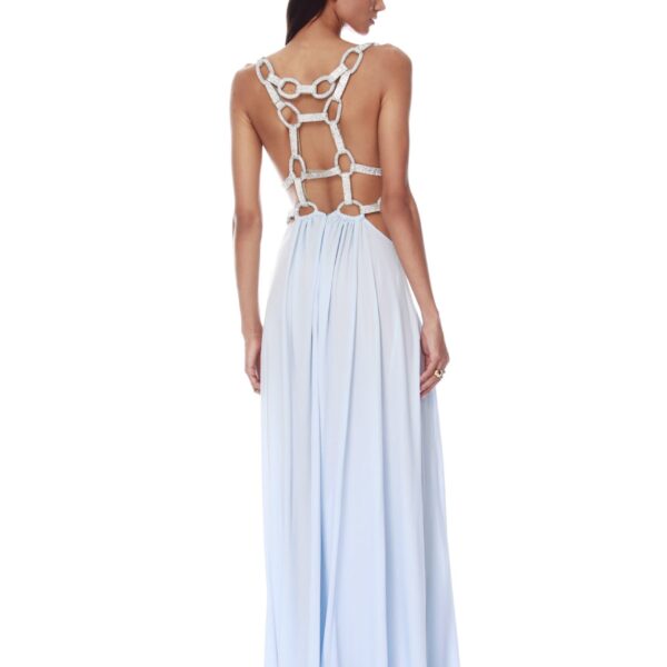 Bronx and Banco Dresses - Bronx and Banco Sequin Evening Dress - Natalie De'Banco Design - Shop at Coveti
