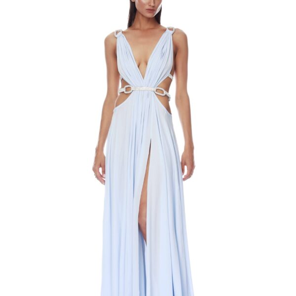 Bronx and Banco Dresses - Bronx and Banco Sequin Evening Dress - Natalie De'Banco Design - Shop at Coveti