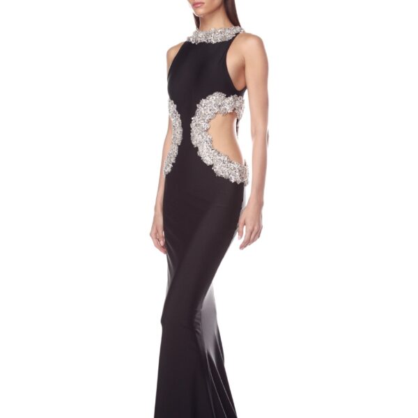 Bronx and Banco Dresses - Bronx and Banco Sequin Evening Dress - Natalie De'Banco Design - Shop at Coveti