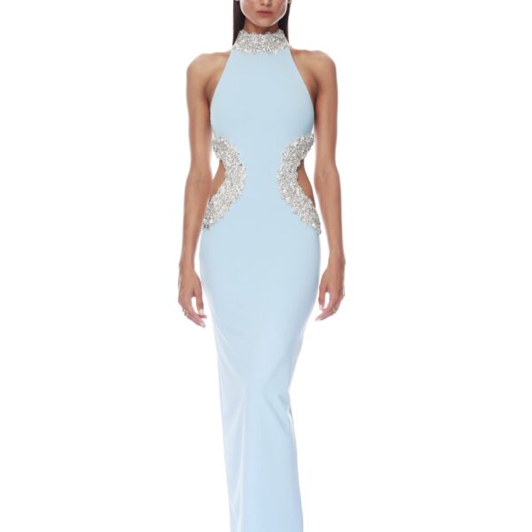 Bronx and Banco Dresses - Bronx and Banco Sequin Evening Dress - Natalie De'Banco Design - Shop at Coveti