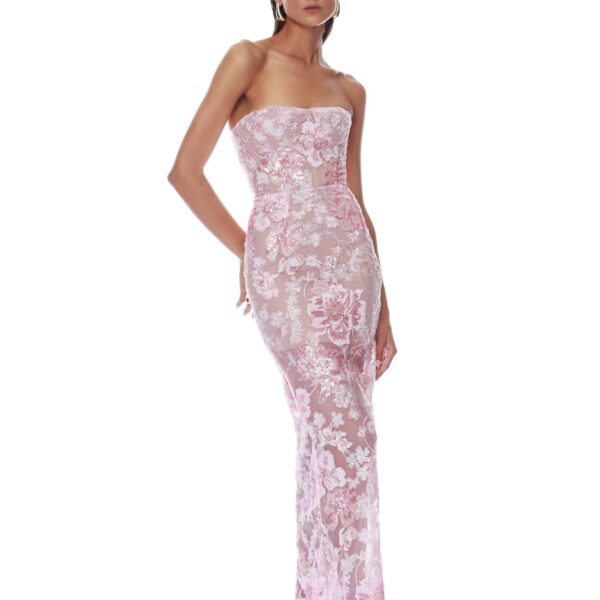 Bronx and Banco Dresses - Bronx and Banco Sequin Evening Dress - Natalie De'Banco Design - Shop at Coveti