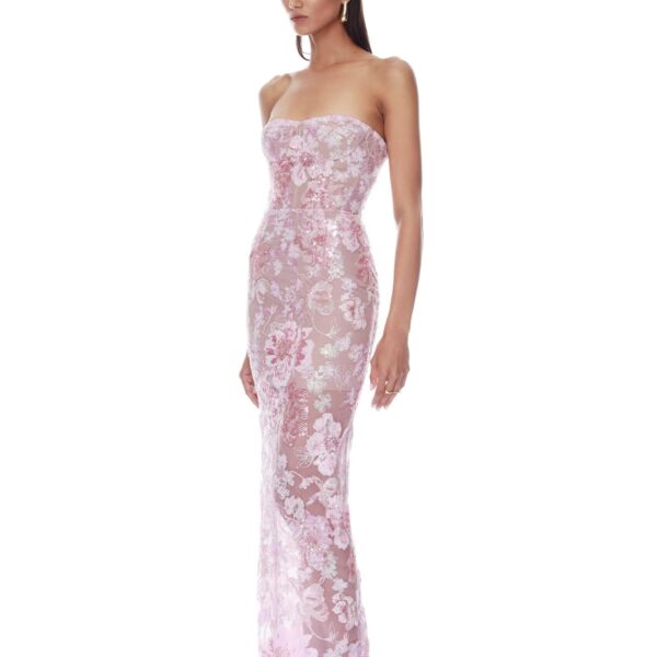 Bronx and Banco Dresses - Bronx and Banco Sequin Evening Dress - Natalie De'Banco Design - Shop at Coveti