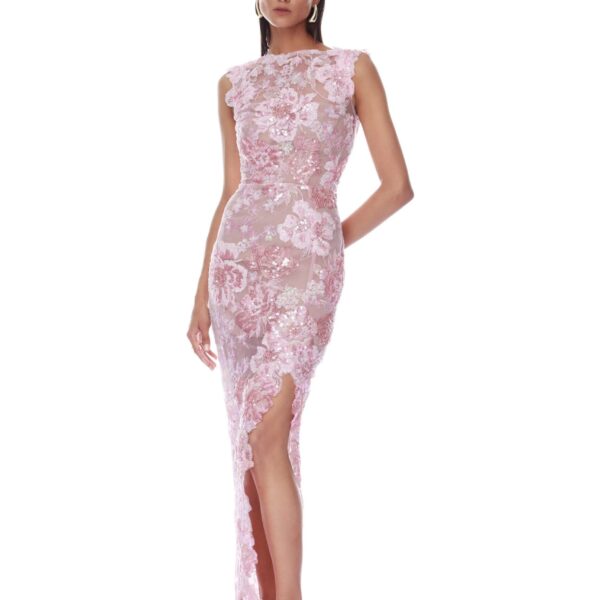 Bronx and Banco Dresses - Bronx and Banco Sequin Evening Dress - Natalie De'Banco Design - Shop at Coveti