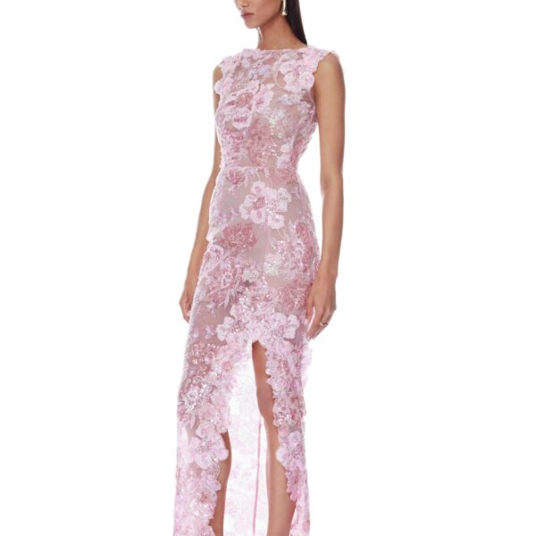 Bronx and Banco Dresses - Bronx and Banco Sequin Evening Dress - Natalie De'Banco Design - Shop at Coveti