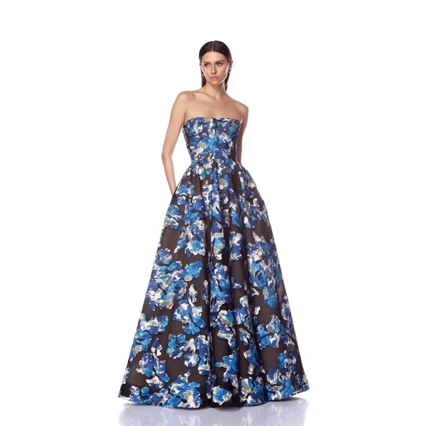 Bronx and Banco Cassandra Gown, view 2