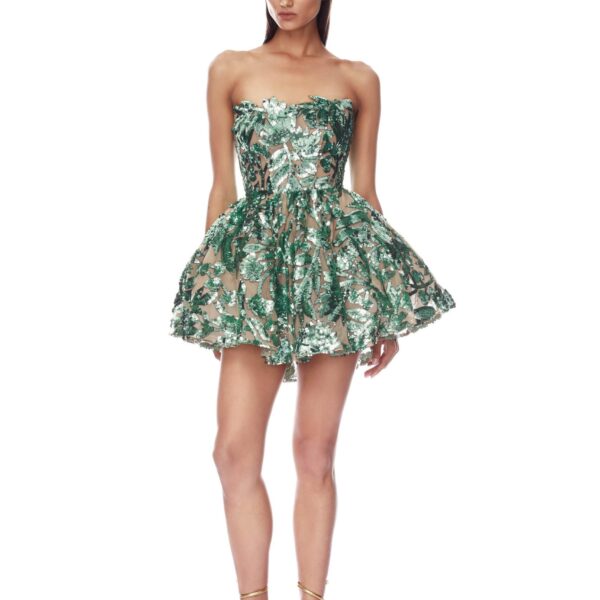 Bronx and Banco Dresses - Bronx and Banco Sequin Evening Dress - Natalie De'Banco Design - Shop at Coveti