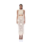 Bronx and Banco Skirts - Bronx and Banco Sequin Evening Dress - Natalie De'Banco Design - Shop at Coveti