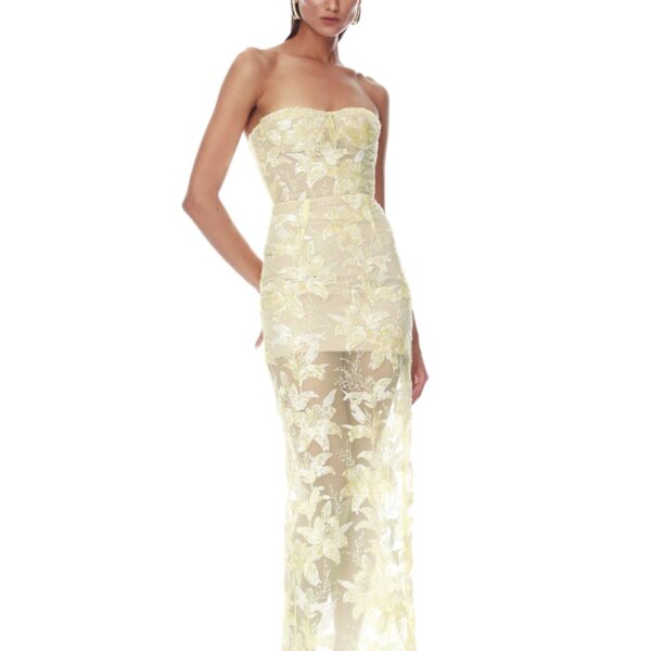 Bronx and Banco Dresses - Bronx and Banco Sequin Evening Dress - Natalie De'Banco Design - Shop at Coveti