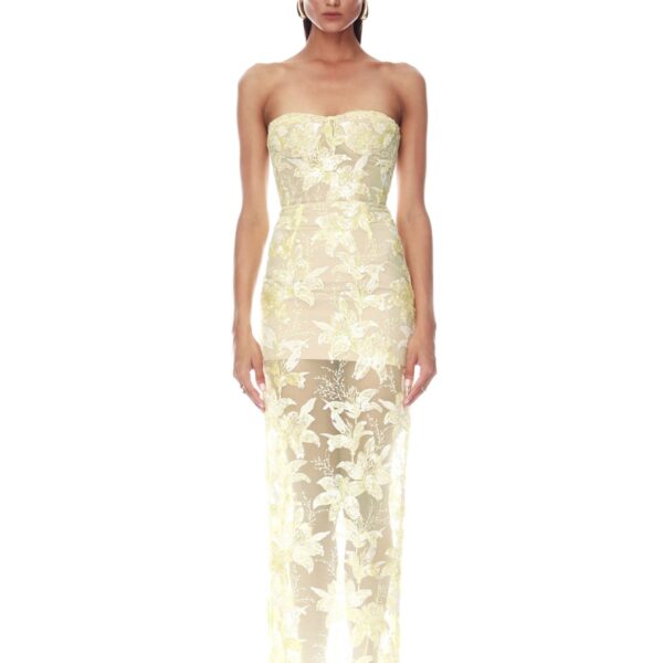 Bronx and Banco Dresses - Bronx and Banco Sequin Evening Dress - Natalie De'Banco Design - Shop at Coveti