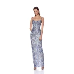 Bronx and Banco Dresses - Bronx and Banco Sequin Evening Dress - Natalie De'Banco Design - Shop at Coveti