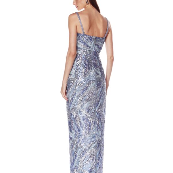 Bronx and Banco Dresses - Bronx and Banco Sequin Evening Dress - Natalie De'Banco Design - Shop at Coveti