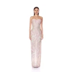 Bronx and Banco Dresses - Bronx and Banco Sequin Evening Dress - Natalie De'Banco Design - Shop at Coveti