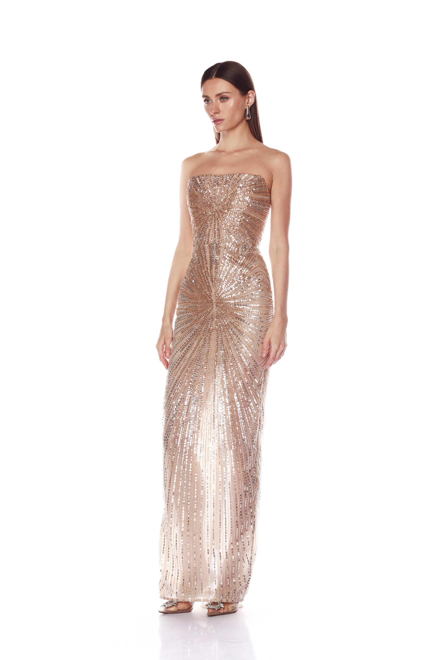 Bronx and Banco Dresses - Bronx and Banco Sequin Evening Dress - Natalie De'Banco Design - Shop at Coveti Bronx and Banco Dresses - Bronx and Banco Sequin Evening Dress - Natalie De'Banco Design - Shop at Coveti
