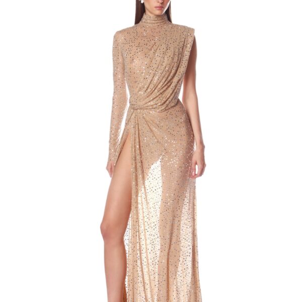 Bronx and Banco Dresses - Bronx and Banco Sequin Evening Dress - Natalie De'Banco Design - Shop at Coveti