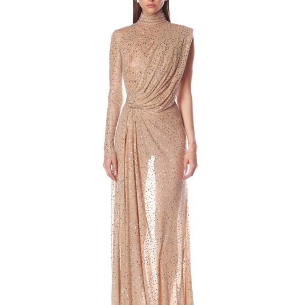 Bronx and Banco Dresses - Bronx and Banco Sequin Evening Dress - Natalie De'Banco Design - Shop at Coveti