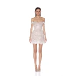 Bronx and Banco Dresses - Bronx and Banco Sequin Evening Dress - Natalie De'Banco Design - Shop at Coveti