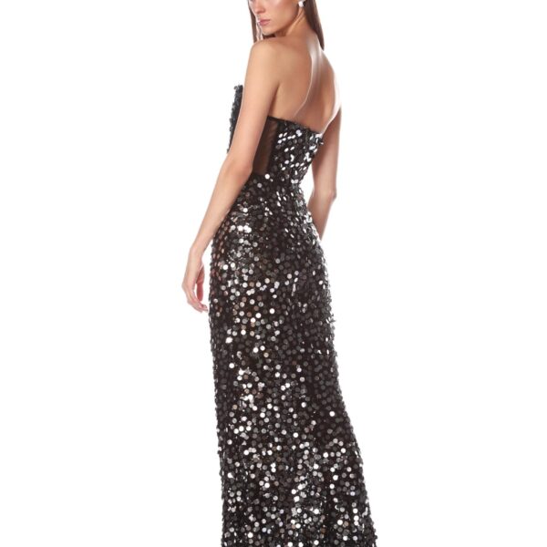 Bronx and Banco Dresses - Bronx and Banco Sequin Evening Dress - Natalie De'Banco Design - Shop at Coveti