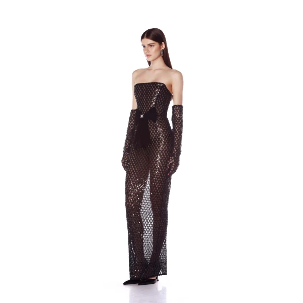 Bronx and Banco Farah Embellished Maxi Dress, view 2