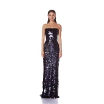 Bronx and Banco Dresses - Bronx and Banco Sequin Evening Dress - Natalie De'Banco Design - Shop at Coveti