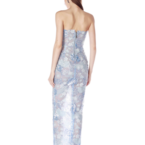 Bronx and Banco Dresses - Bronx and Banco Sequin Evening Dress - Natalie De'Banco Design - Shop at Coveti