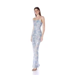 Bronx and Banco Dresses - Bronx and Banco Sequin Evening Dress - Natalie De'Banco Design - Shop at Coveti